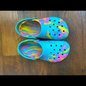 Kids Crocs size J1